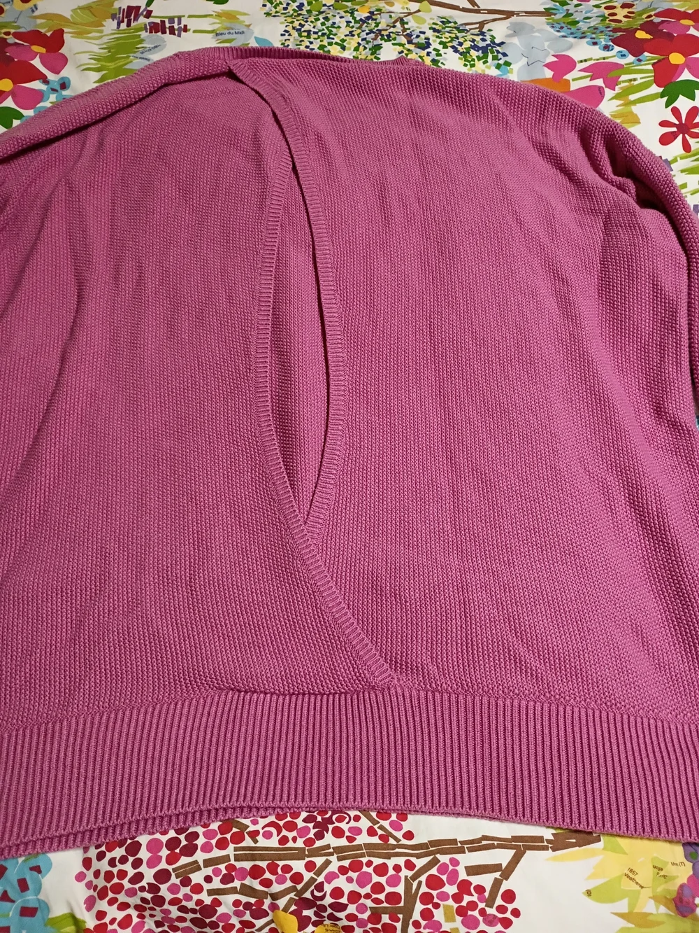 Lululemon Cashlu Crossover Pink Sweater Size XL Cashmere Blend Fabric